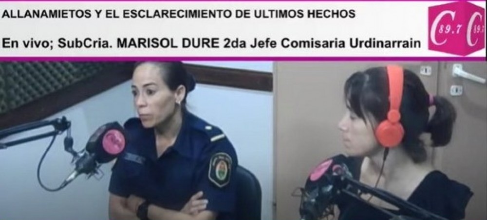 ESCLARECEN EL CASO SOBRE EL ROBO AL METALÚRGICO - En vivo 2da Jefe Comisaria Urdinarrain (ver video)