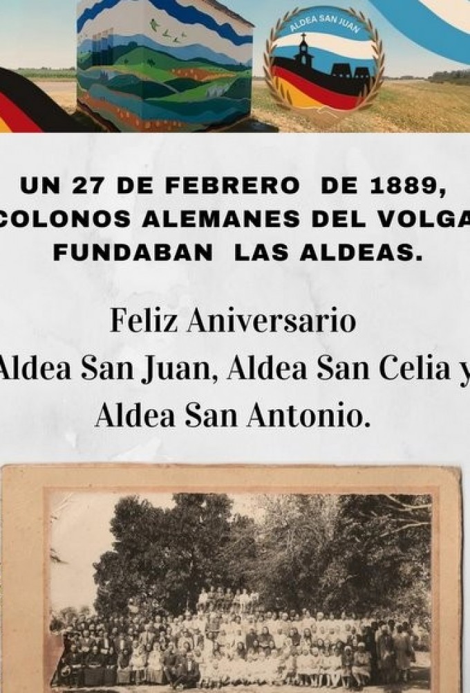 Comuna Aldea San Juan - Las Aldeas festejan sus 135 años