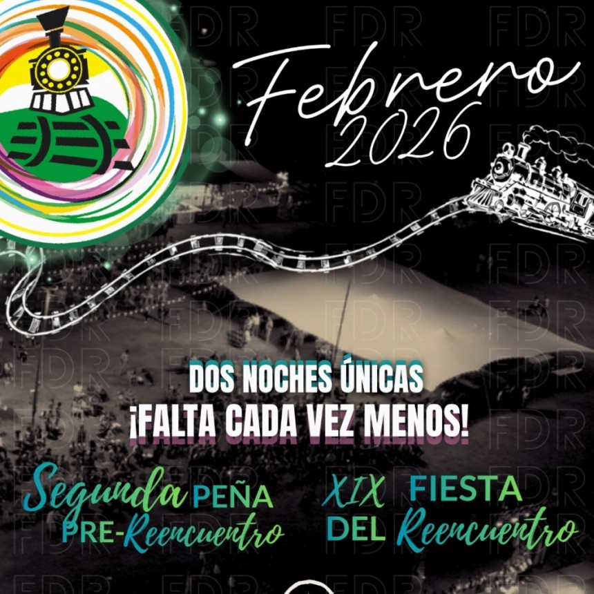 VIERNES 6 y SABADO 7 DE FEBRERO: GILBERT TE ESPERA EN LA XIX FIESTA DEL REENCUENTRO