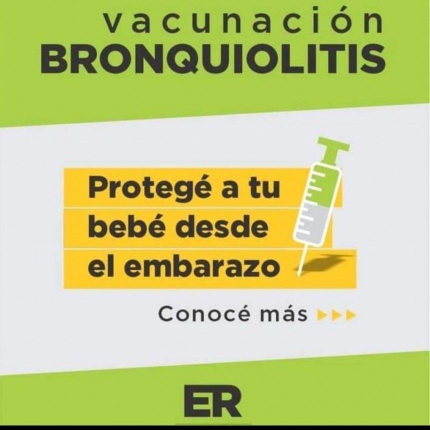 Protegé a tu bebé desde el embarazo con la Vacunación BRONQUIOLITIS