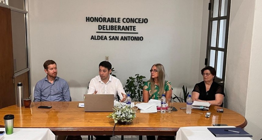 Inauguraron las sesiones ordinarias del Concejo Deliberante en Aldea San Antonio