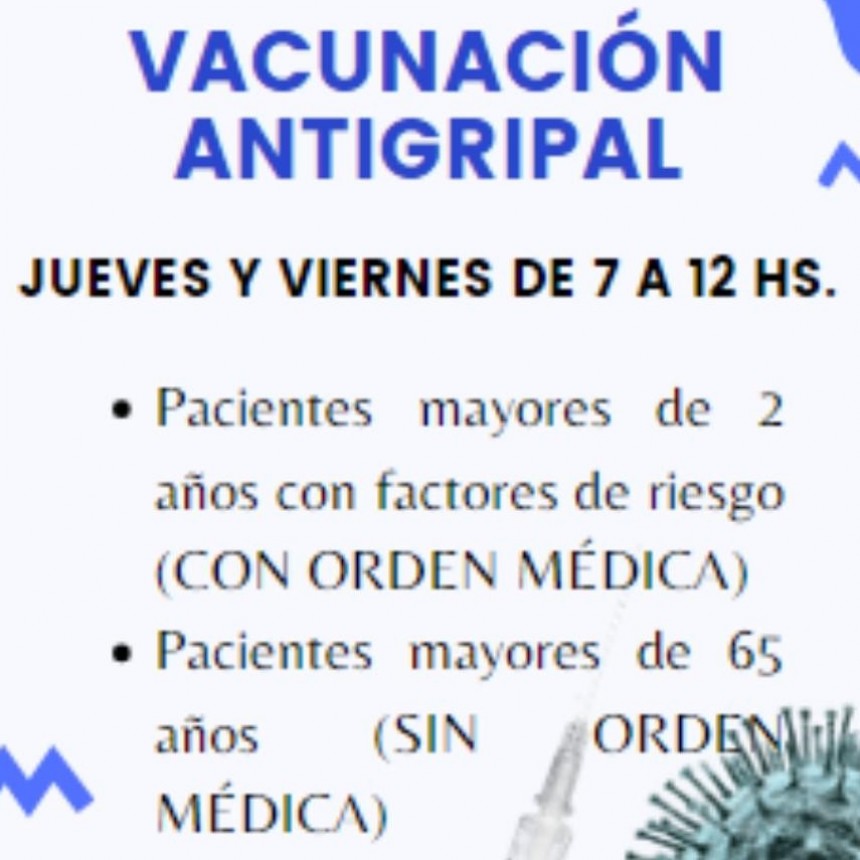 Vacunación Antigripal en el Hospital Belgrano