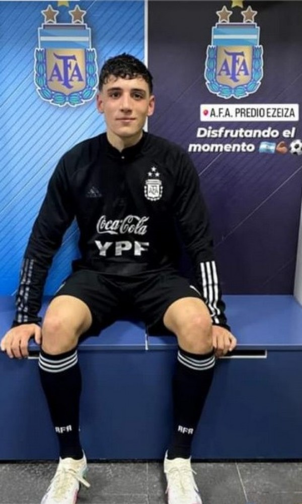 Facundo Garcia a la Selección Argentina Sub-20 de Ascenso