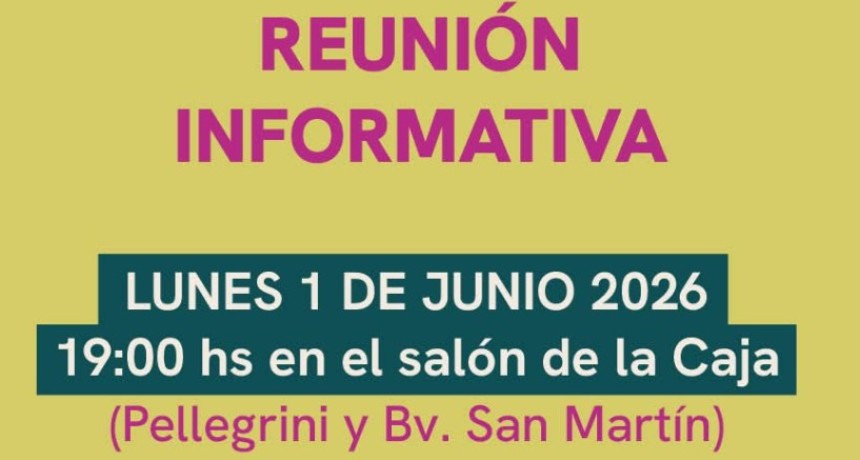 REUNION INFORMATIVA de la Caja de Jubilaciones y Pensiones Municipal 