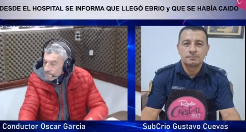 Desde el Hospital se informó que el hombre con discapacidad auditiva se habría caído