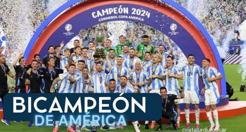 ARGENTINA BI CAMPEÓN DE AMÉRICA