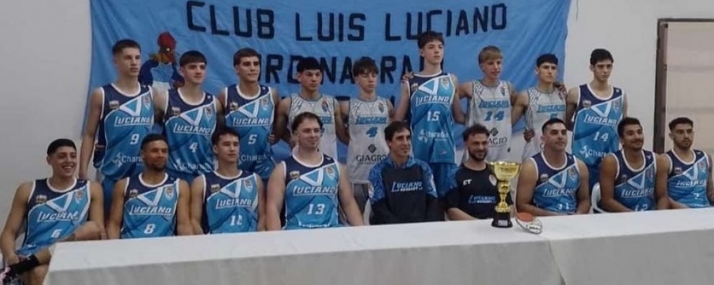 CLUB LUCIANO PRESENTÓ SU PLANTEL DE 1ra DIVISIÓN DE BASQUET