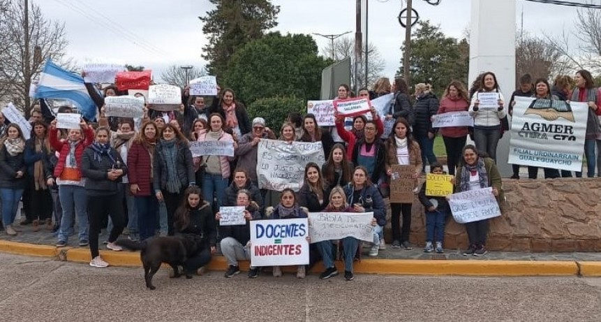 Este Miércoles y Jueves AGMER  ratificó el Paro Docente en Entre Rios