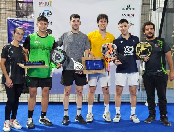 Culminó la etapa 25 del circuito AJPP  Jugadores profesionales de Padel