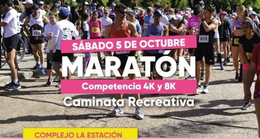 ESTE SABADO 5 DE OCTUBRE GRAN MARATÓN ALCEC