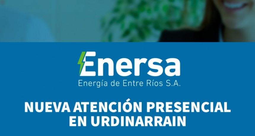 Desde este martes ENERSA atenderá semanalmente en Urdinarrain