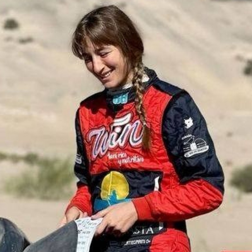 Valeria Pertegarini, primera mujer en ganar un campeonato mundial de rally