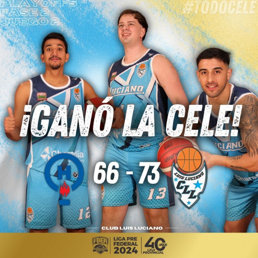 Ganó Luciano y avanza a la Fase 3