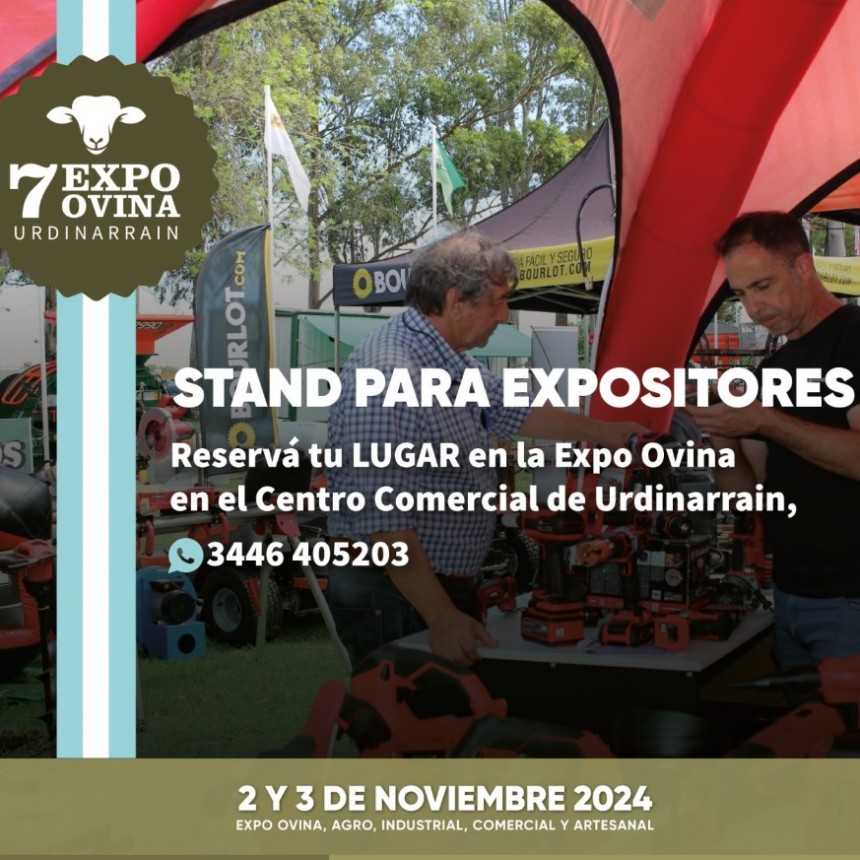 2 y 3 de Noviembre Expo Ovina | Exposición Agro Industrial Comercial y Artesanal