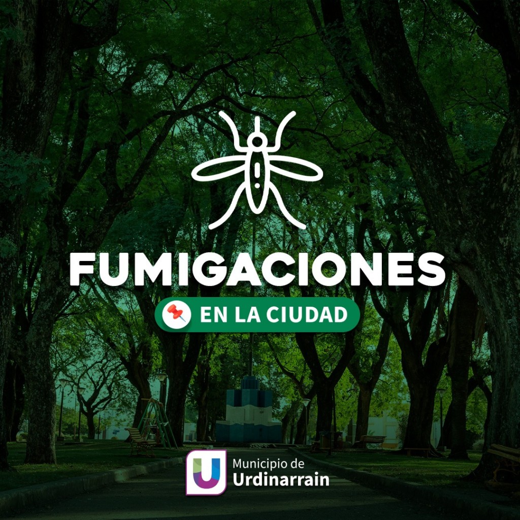 SE REALIZAN FUMIGACIONES POR MOSQUITOS EN URDINARRAIN