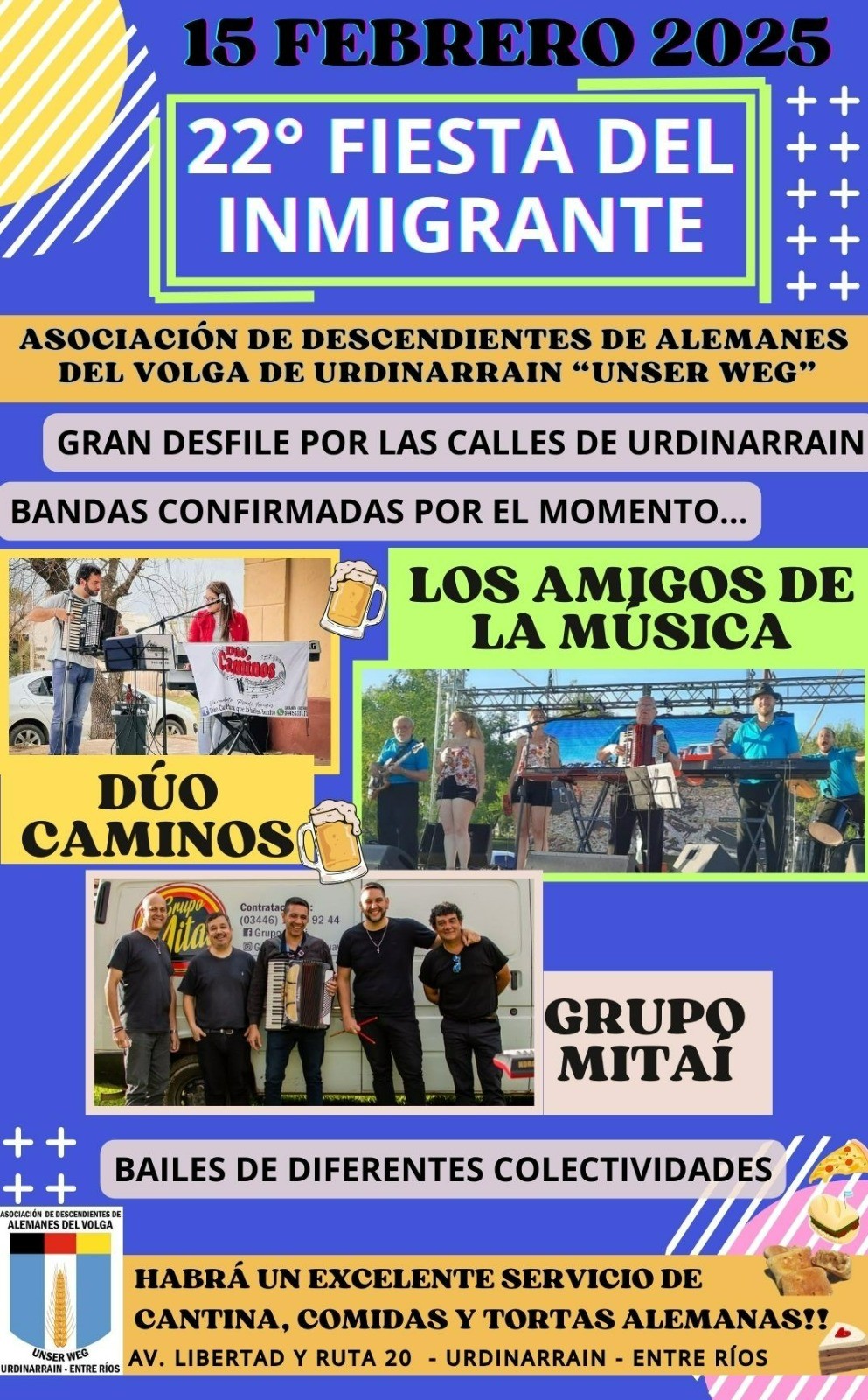 SE VIENE... La 22º FIESTA DEL INMIGRANTE A URDINARRAIN