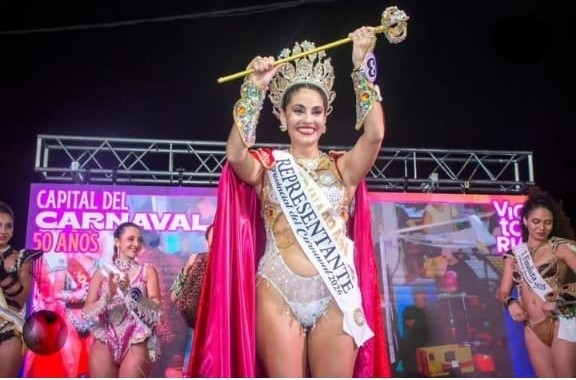 URDINARRAIN TIENE LA REINA PROVINCIAL DEL CARNAVAL: ANA PAULA LARROSA