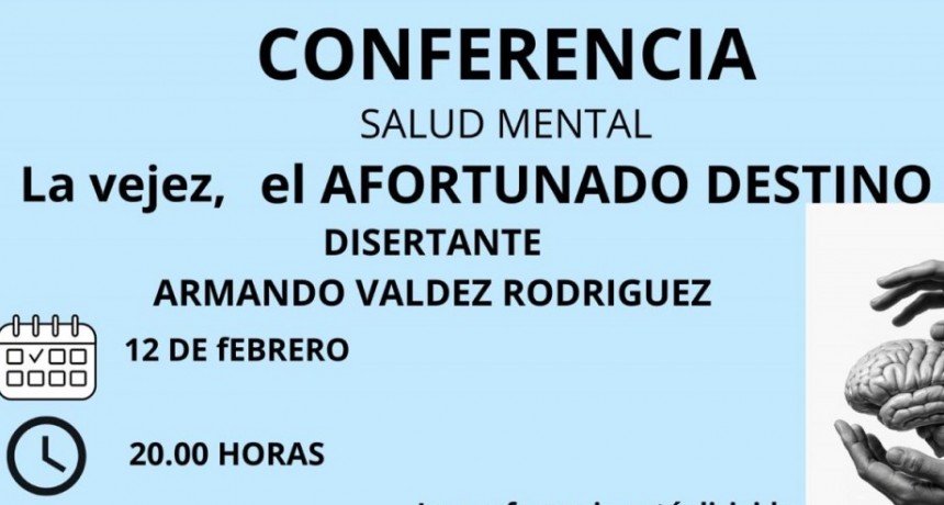 Conferencia sobre Salud Mental 