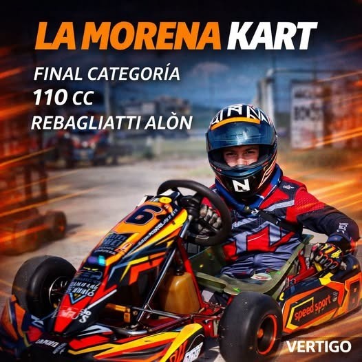 LA MORENA KART / TRIUNFO DE ALON REBAGLIATTI de URDINARRAIN
