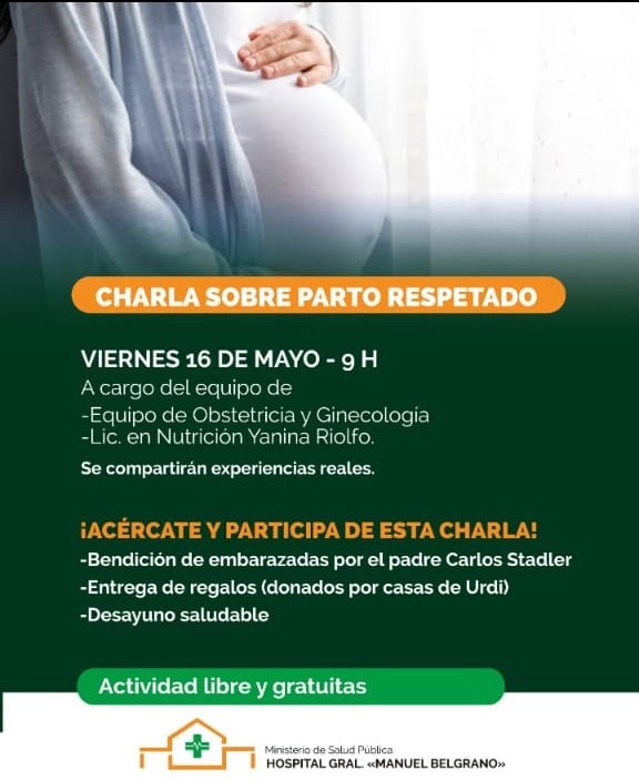 CHARLA SOBRE PARTO RESPETADO en el Hospital Belgrano