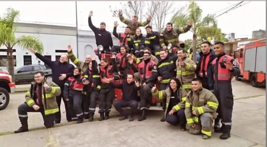 Acto por el Día Nacional del Bombero Voluntario