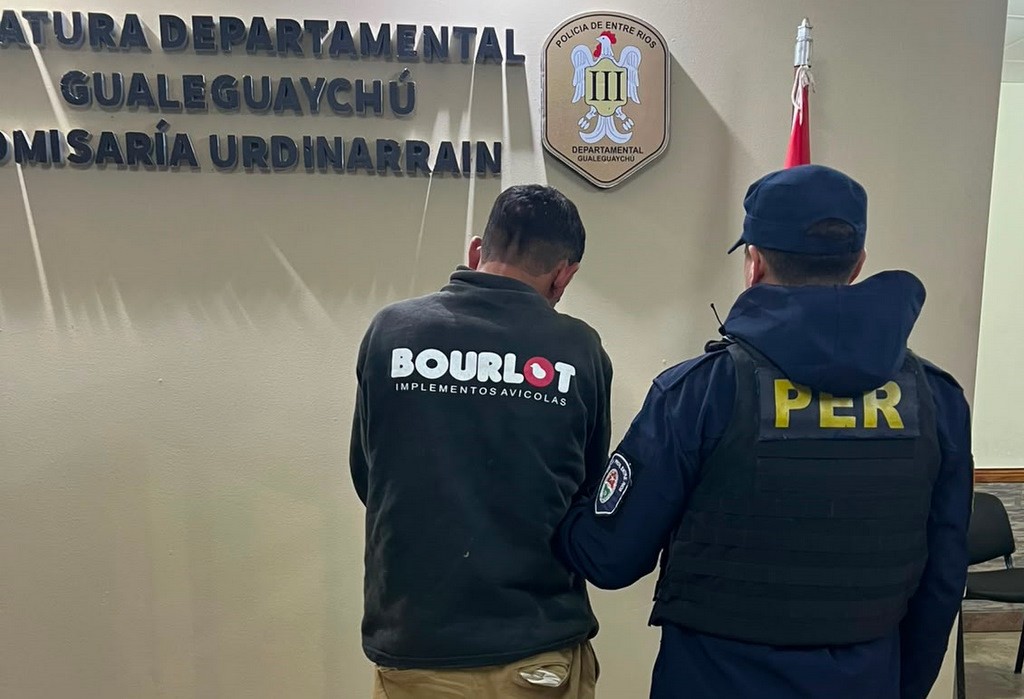 Urdinarrain: aprehendieron a un hombre por resistencia a la autoridad tras un incidente vial