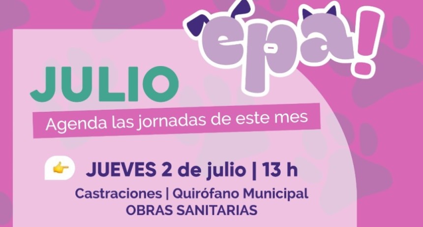EPA | ESTE JUEVES CASTRACIONES GRATIS EN URDINARRAIN