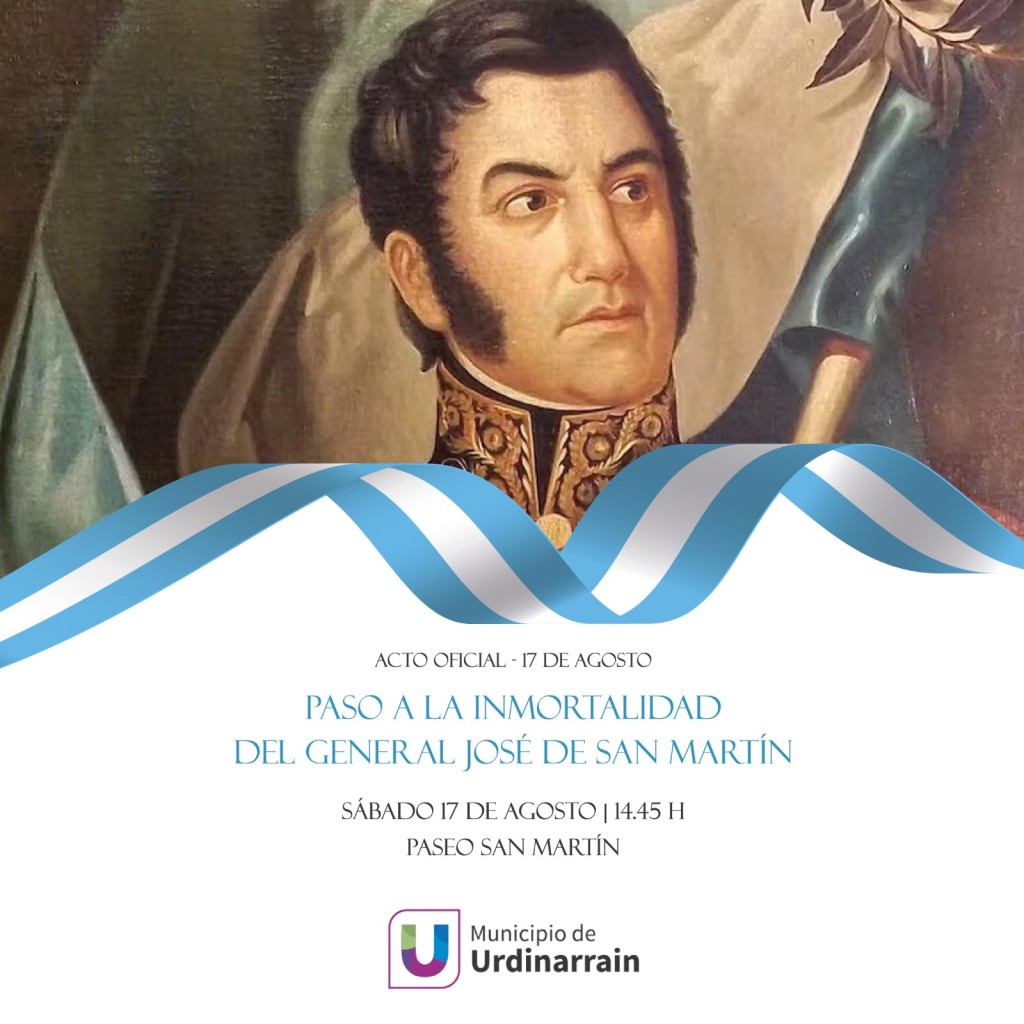 Este Sábado se conmemoran 174 años del fallecimiento del Gral. Don José de San Martín 