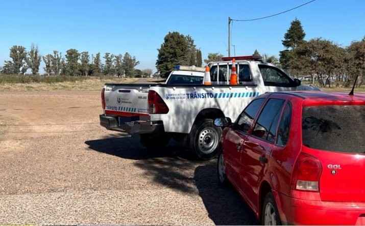 Resistencia a la autoridad y agresión a personal de Tránsito en Urdinarrain