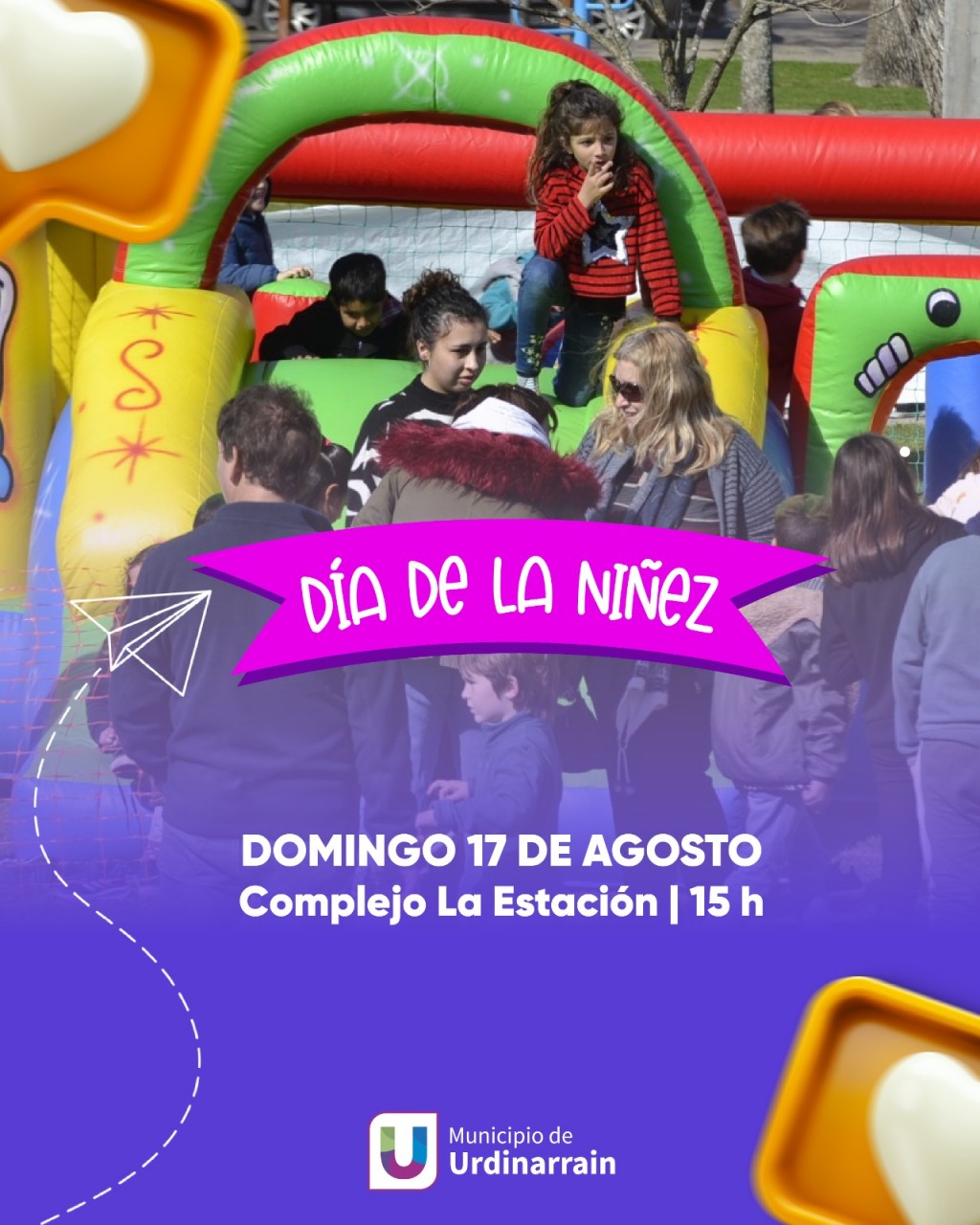 El Domingo 17 en Urdinarrain Festejamos el Dia de la Niñez