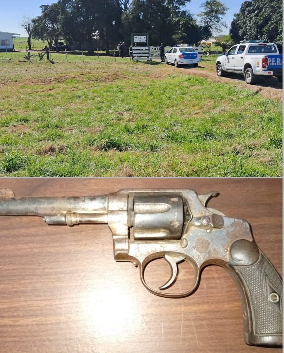 Allanamiento en Zona Rural Urdinarrain por denuncias por disparos con armas de fuego