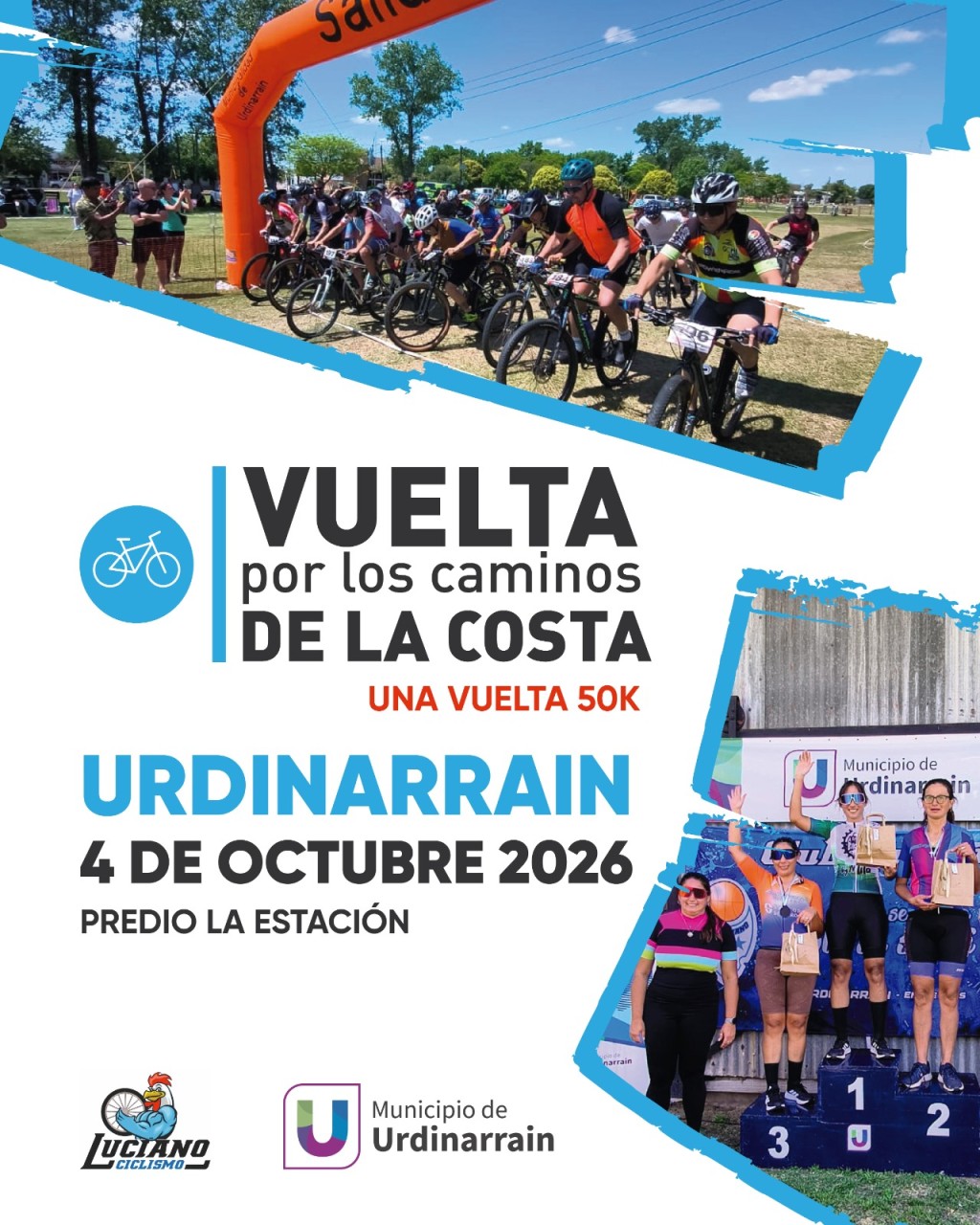 Vuelve el Ciclismo a urdinarrain | Vuelta por los Caminos de la Costa
