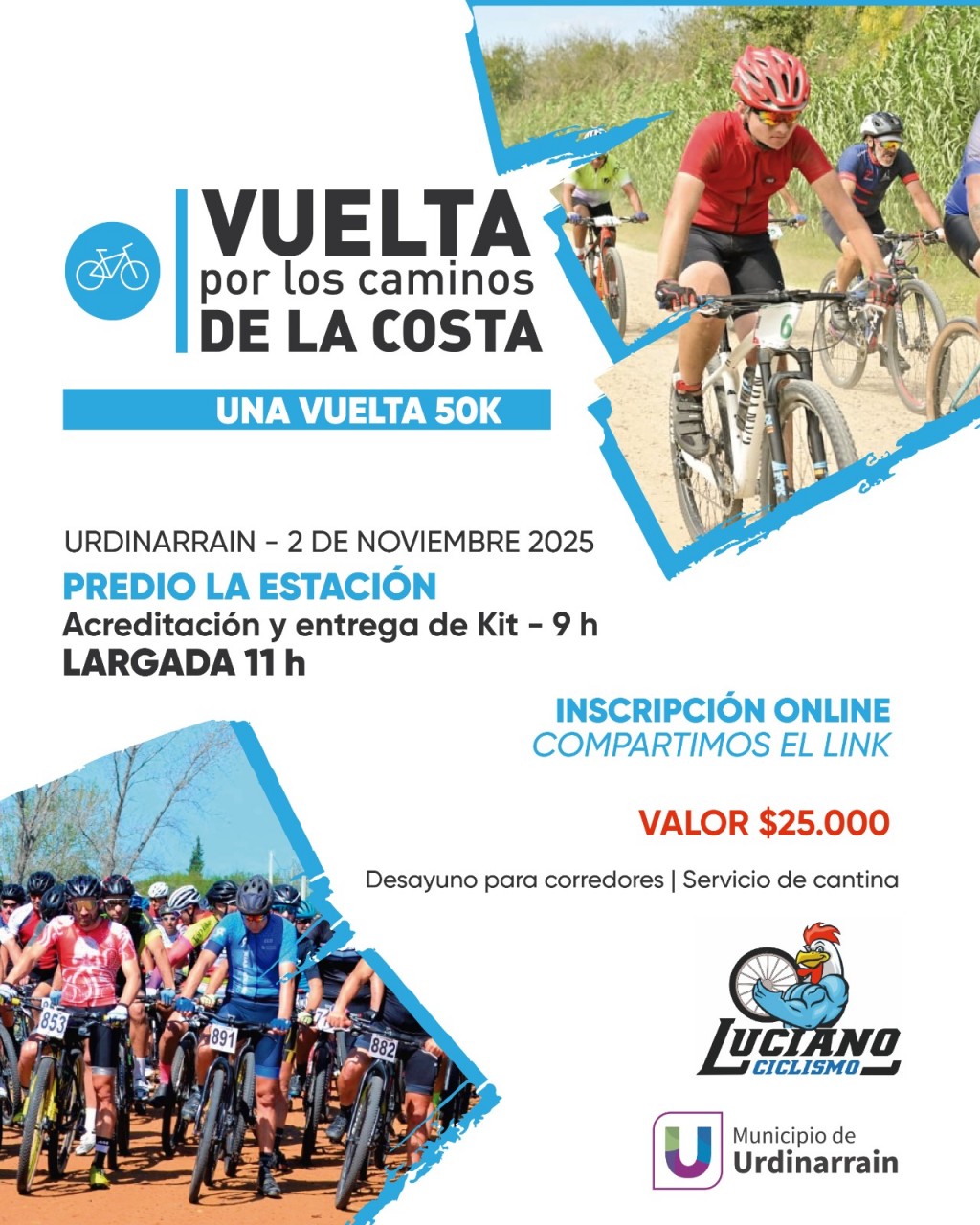 Ciclismo | Continúa abierta la inscripción para “Caminos de la Costa”