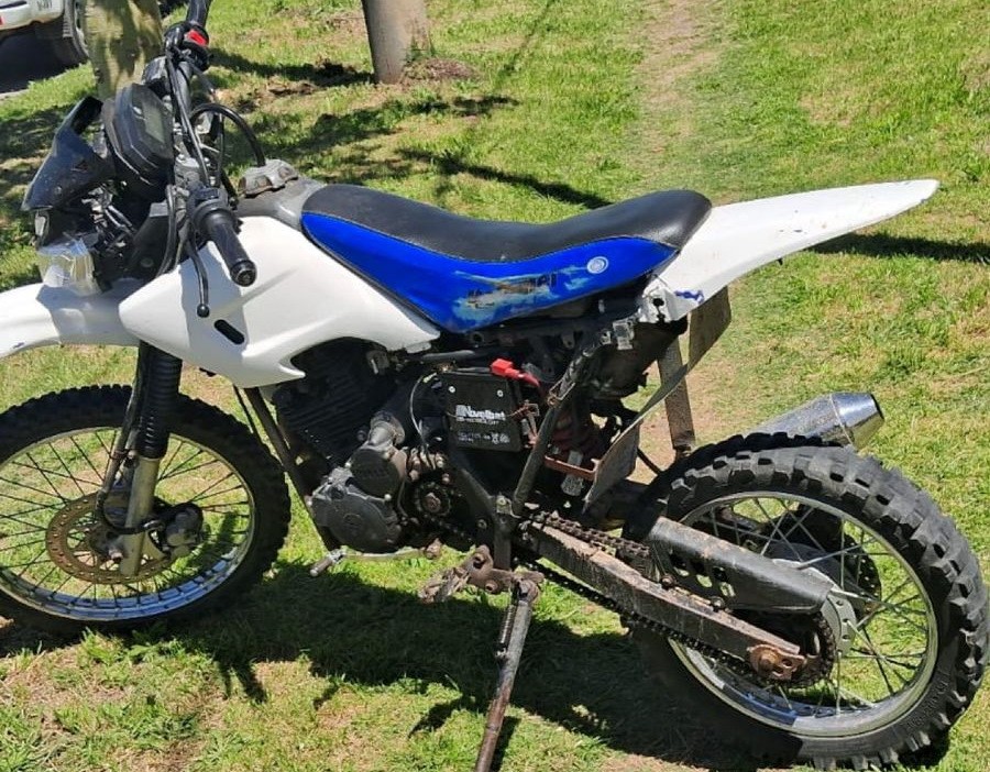 🔹 Actuación policial para determinar la procedencia de una moto en Urdinarrain