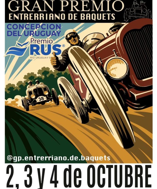 Gran Premio Entrerriano de Baquets | &iexcl;Urdinarrain es parte del recorrido!