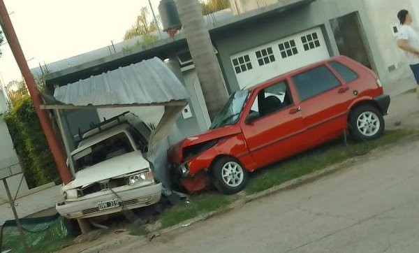 Violento choque en la madrugada de Urdinarrain