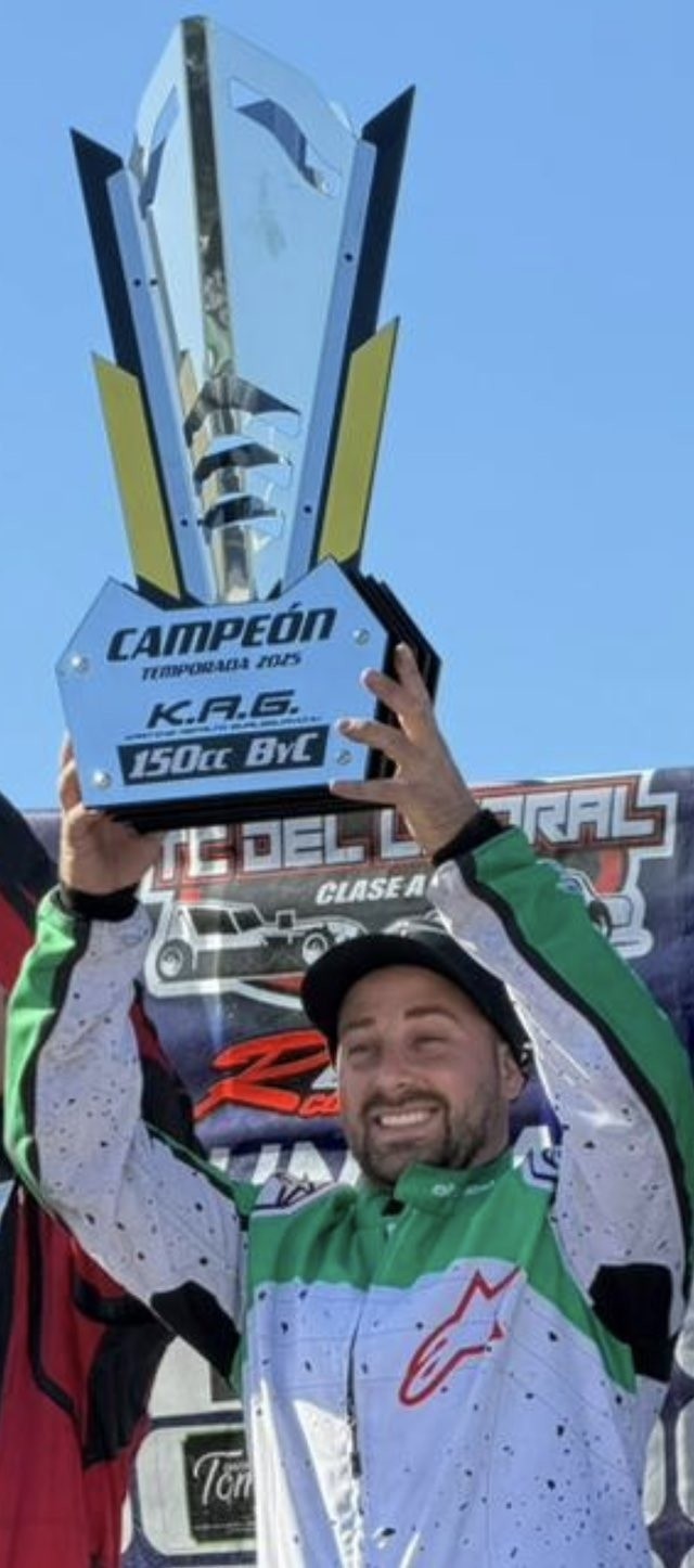 ADRIAN WAISTEN CAMPEON EN KARTING