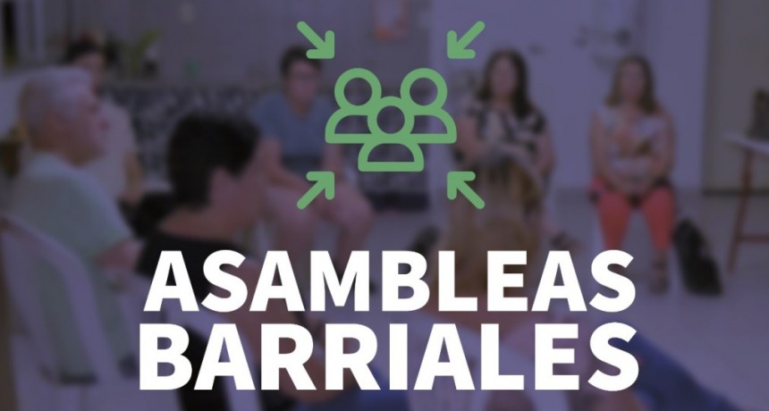 Asambleas para la Renovación de las Comisiones Barriales