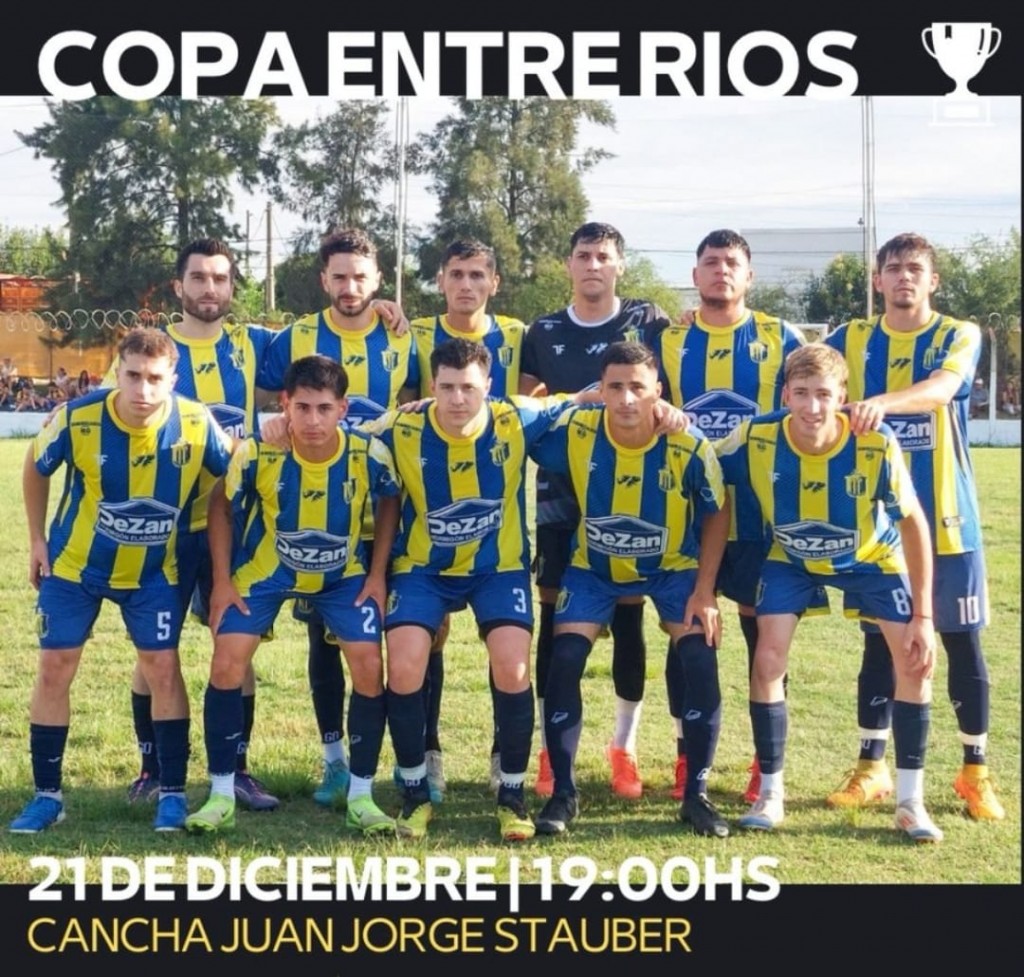 2da FECHA COPA E.RIOS: Este Domingo Juventud de local / Deportivo visitante